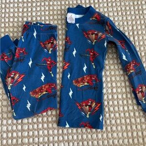 Hanna Andersson Blue Flash Pajama Set